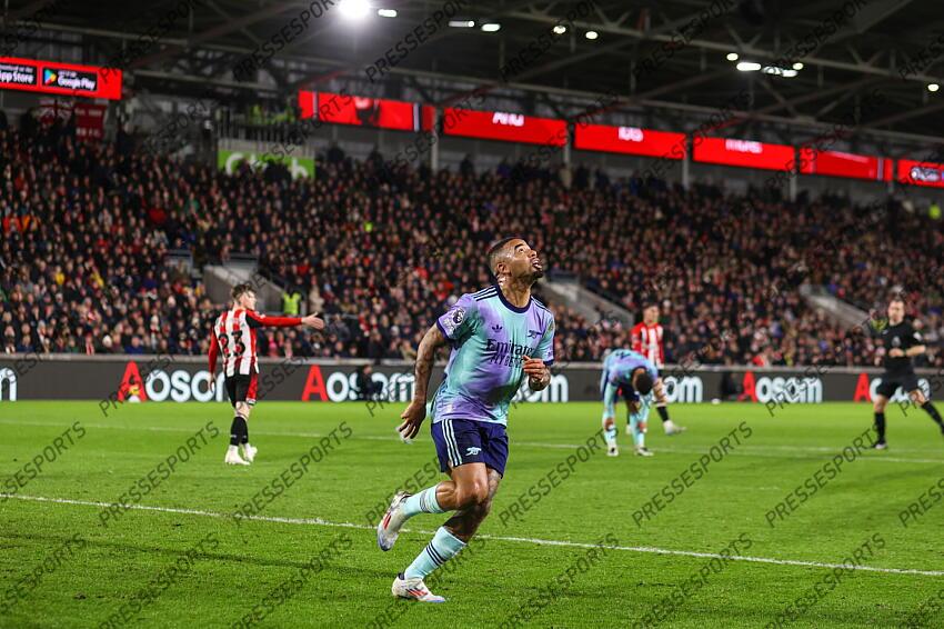FOOT PREMIER LEAGUE 2025 BRENTFORD-ARSENAL (1-3)