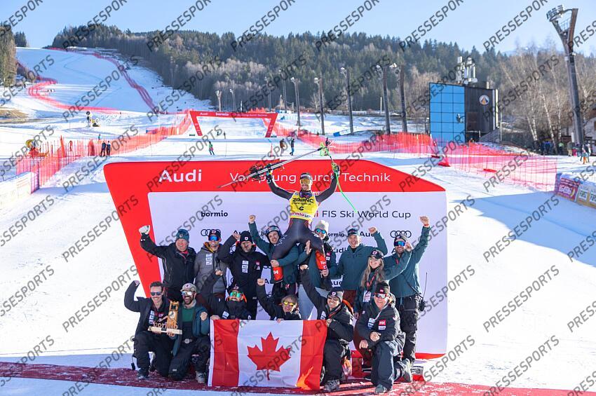 SKI ALPIN COUPE DU MONDE 2024 DESCENTE HOMMES BORMIO