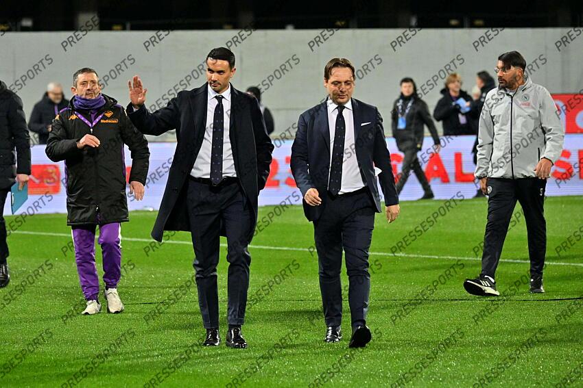 Foto IPP/Felice De Martino Firenze 04/01/2025 Calcio Campionato serie A 2024-2025 Fiorentina - Napoli Nella foto: Raffaele Palladino Italy Photo Press World Copyright FIORENTINA-NAPLES (0-3) 