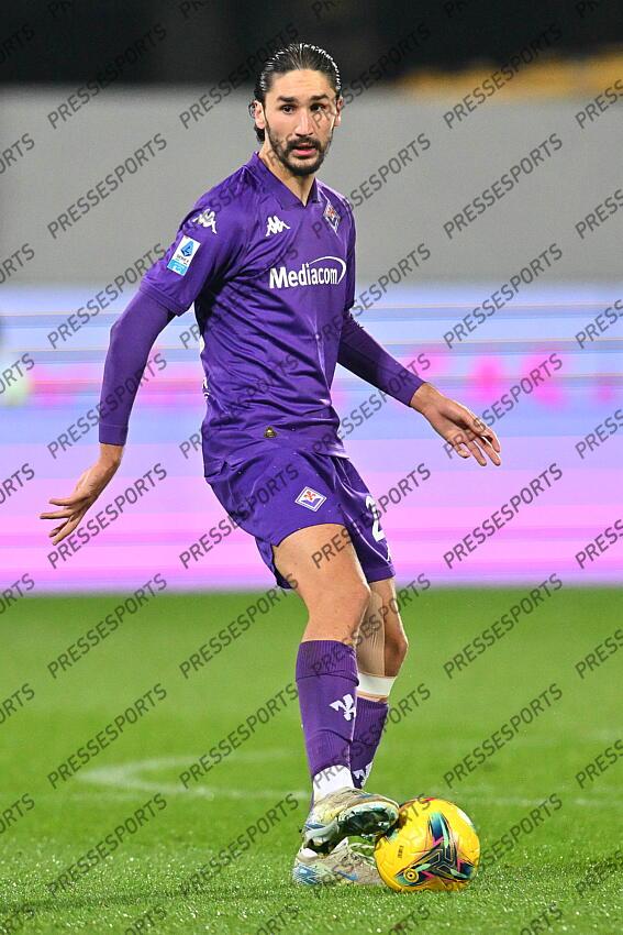 Foto IPP/Roberto Ramaccia Firenze 4/1/2025 Campionato di Calcio Serie A 2024/2025 Fiorentina vs Napoli Nella foto Yacine Adli in azione palla al piede Italy Photo Press - World Copyright FIORENTINA-NAPLES (0-3) 