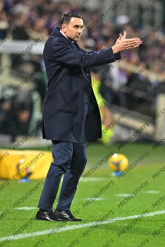 Foto IPP/Roberto Ramaccia Firenze 4/1/2025 Campionato di Calcio Serie A 2024/2025 Fiorentina vs Napoli Nella foto Raffaele Palladino allenatore della Fiorentina Italy Photo Press - World Copyright FIORENTINA-NAPLES (0-3) 