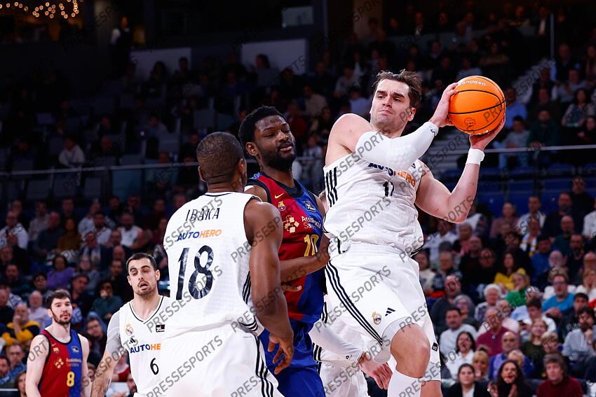 BASKET LIGA ENDESA 2024 REAL MADRID-FC BARCELONE (73-71)