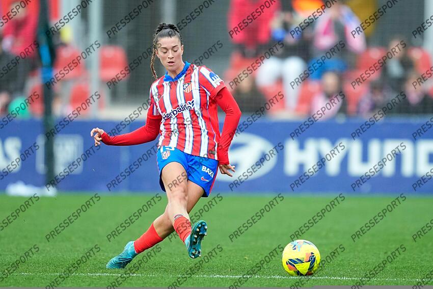 Silvia Lloris of Atletico de Madrid in action during the Spanish Women League, Liga F, football match played between Atletico de Madrid and Real Madrid at Centro Deportivo Wanda Alcala de Henares on January 05, 2025, in Madrid, Spain. (F) ATLETICO MADRID-(F) REAL MADRID (1-2) 