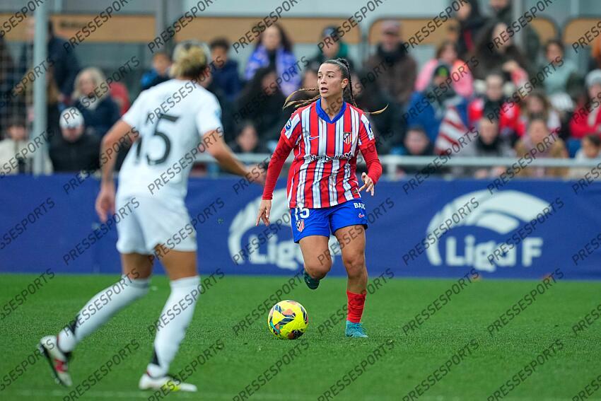 Silvia Lloris of Atletico de Madrid in action during the Spanish Women League, Liga F, football match played between Atletico de Madrid and Real Madrid at Centro Deportivo Wanda Alcala de Henares on January 05, 2025, in Madrid, Spain. (F) ATLETICO MADRID-(F) REAL MADRID (1-2) 