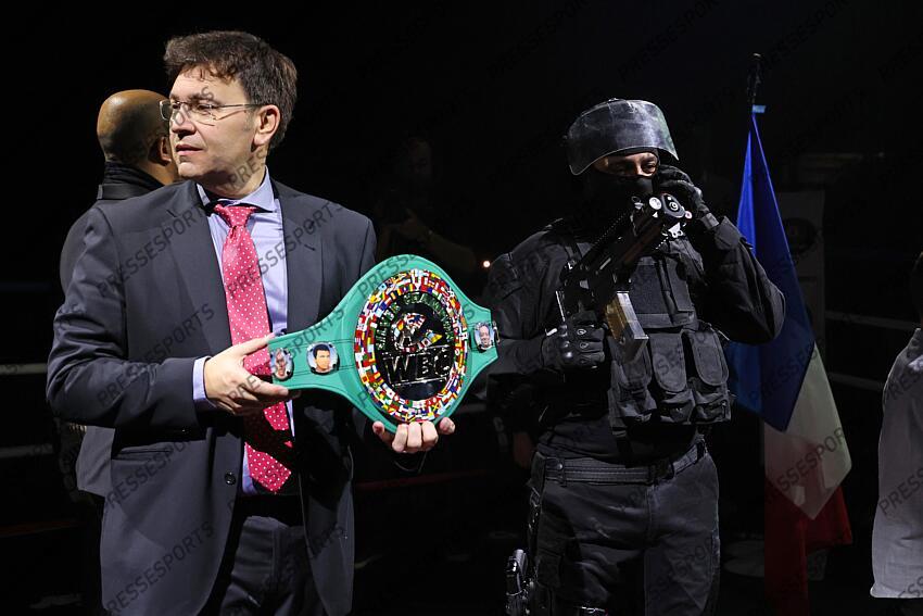 AMBIANCE CEINTURE WBC SILVER 