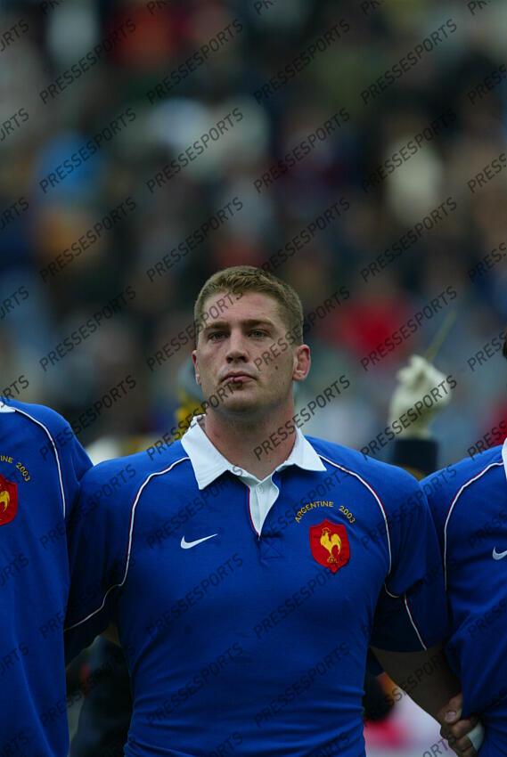 RUGBY TOURNEE DANS L'HEMISPHERE SUD 2003 ARGENTINE-FRANCE (10-6)