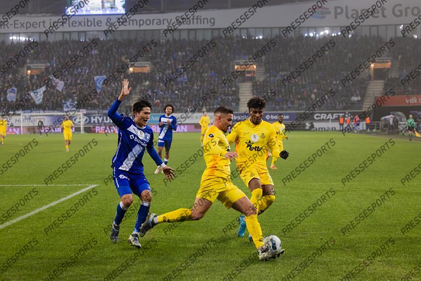 watanabe (tsuyoshi) ivanovic (franjo) rodriguez (kevin) LA GANTOISE-UNION ST GILLOISE (1-3) 