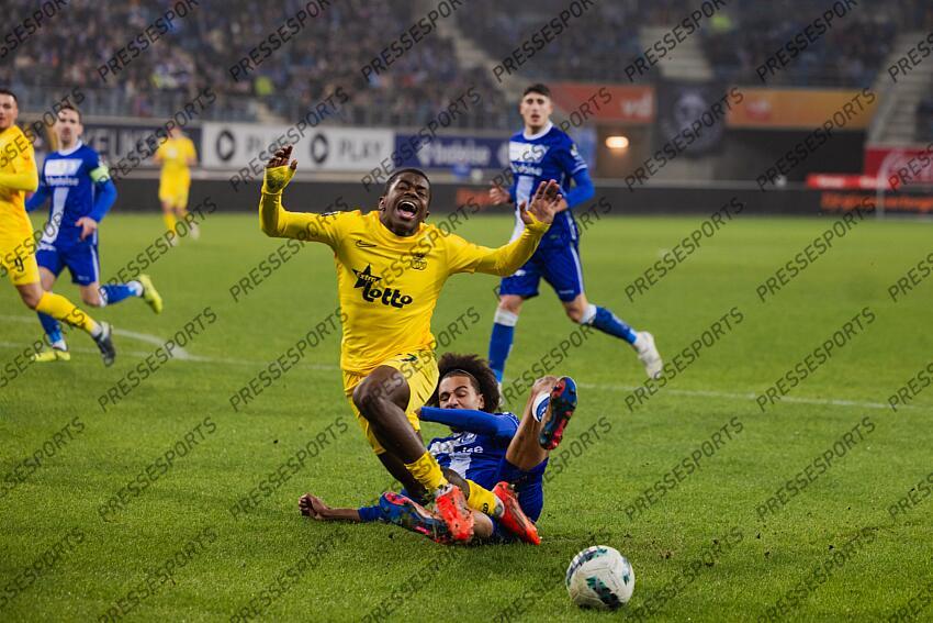 sadiki (noah) gambor (hugo) LA GANTOISE-UNION ST GILLOISE (1-3) 