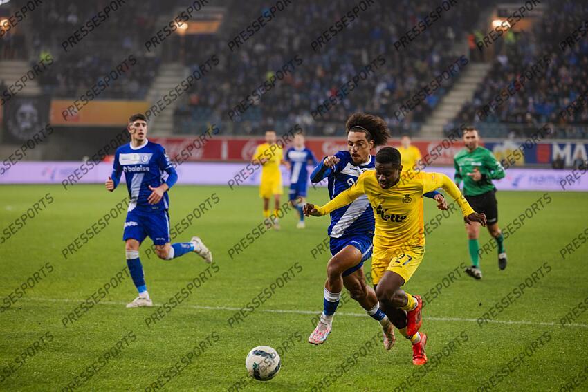 gambor (hugo) sadiki (noah) LA GANTOISE-UNION ST GILLOISE (1-3) 