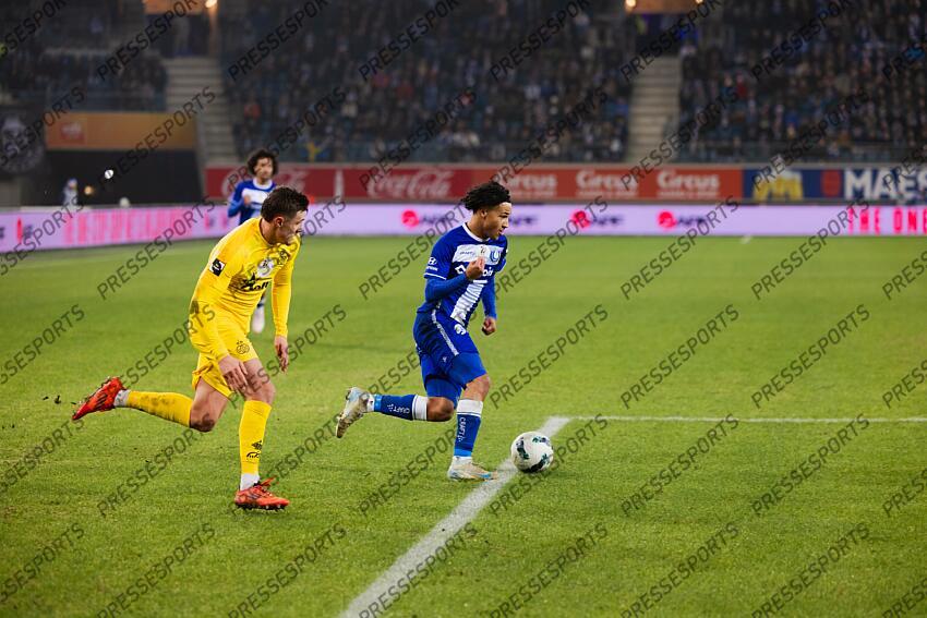 castro montes (alessio) sonko (momodou) LA GANTOISE-UNION ST GILLOISE (1-3) 