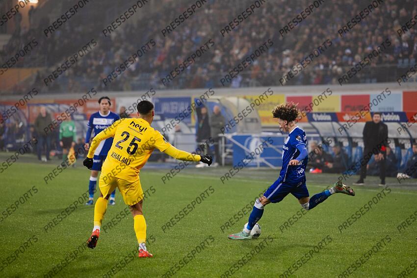 surdez (franck) LA GANTOISE-UNION ST GILLOISE (1-3) khalaili (anan) 