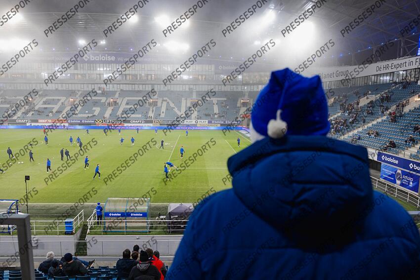 LA GANTOISE-UNION ST GILLOISE (1-3) Supporter du K.A.A. Gent 