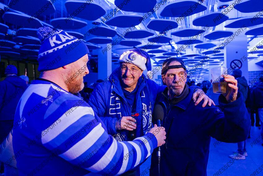 LA GANTOISE-UNION ST GILLOISE (1-3) Supporters du K.A.A. Gent 