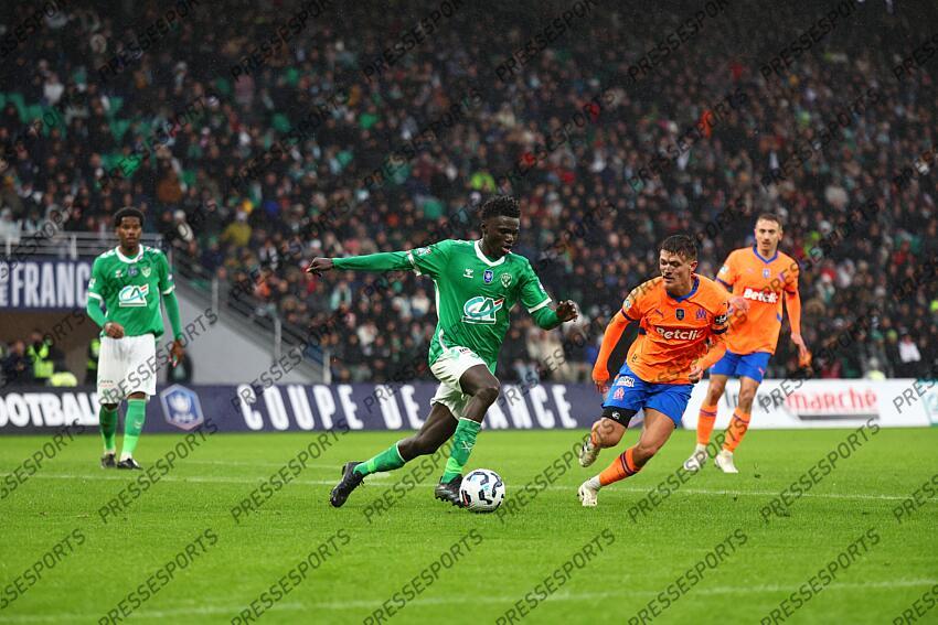 fall (cheikh) merlin (quentin) ST ETIENNE-MARSEILLE (0-4) 