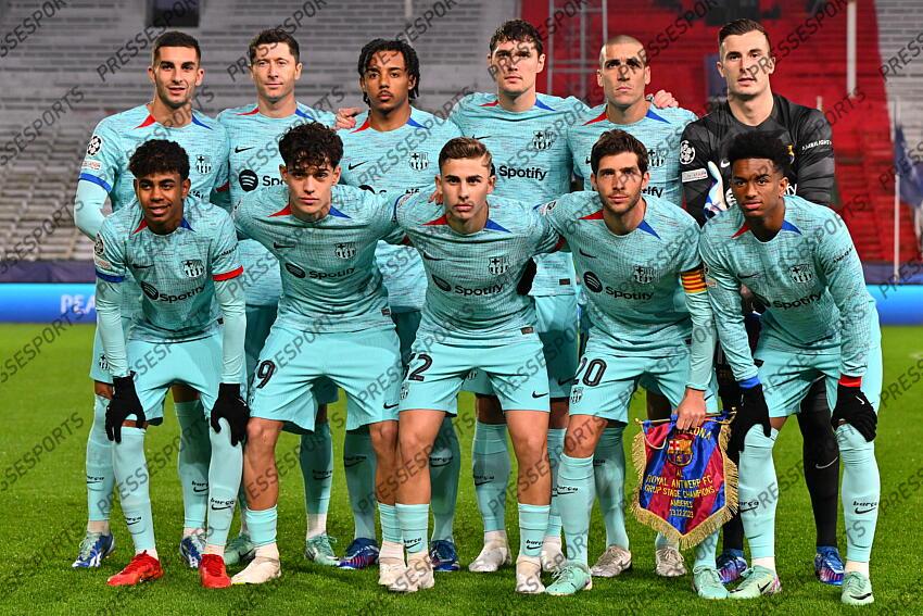 FOOT LIGUE DES CHAMPIONS 2023 ROYAL ANTWERP-FC BARCELONE (3-2)