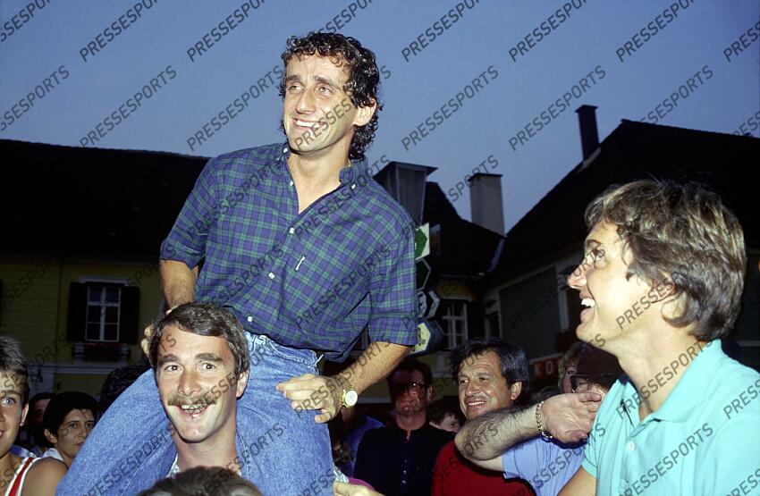 mansell (nigel) prost (alain) GP D'AUTRICHE L'EQUIPE MAG(1704) du 14/03/2015 