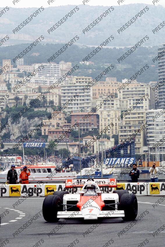 AUTOMOBILE 1984 ESSAIS GP DE MONACO