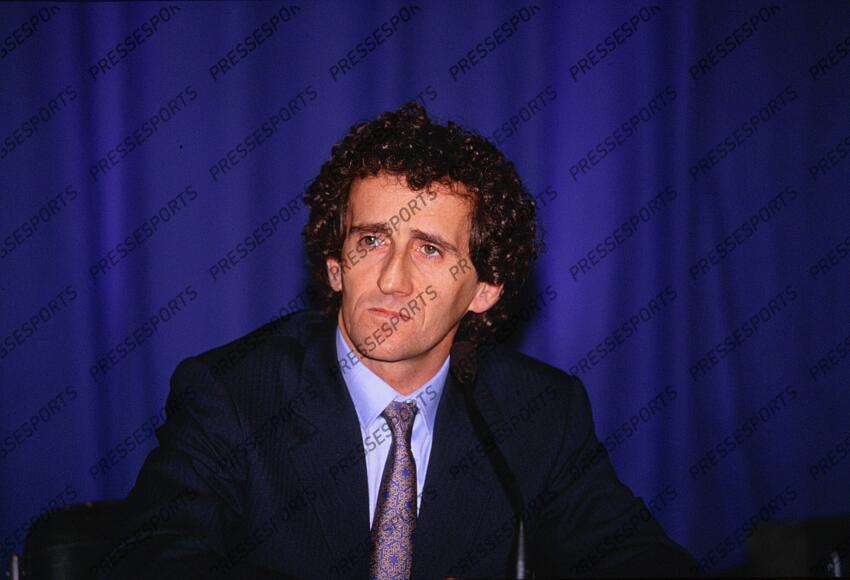 AUTOMOBILE CHPT DU MONDE 1997 CONFERENCE DE PRESSE PROST GRAND PRIX