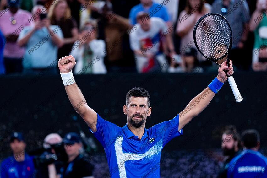 TENNIS GRAND CHELEM OPEN D'AUSTRALIE 2025 ALCARAZ / DJOKOVIC