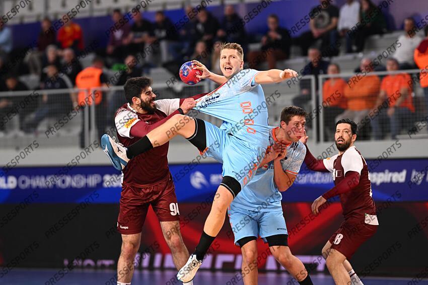 HAND CHPT DU MONDE 2025 2025 QATAR-PAYS BAS (37-38)