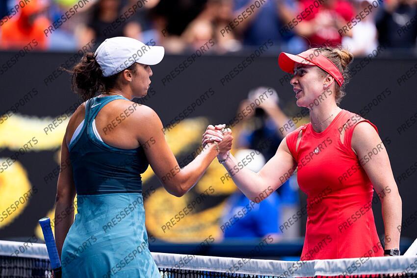 TENNIS GRAND CHELEM OPEN D'AUSTRALIE 2025 SVITOLINA / KEYS