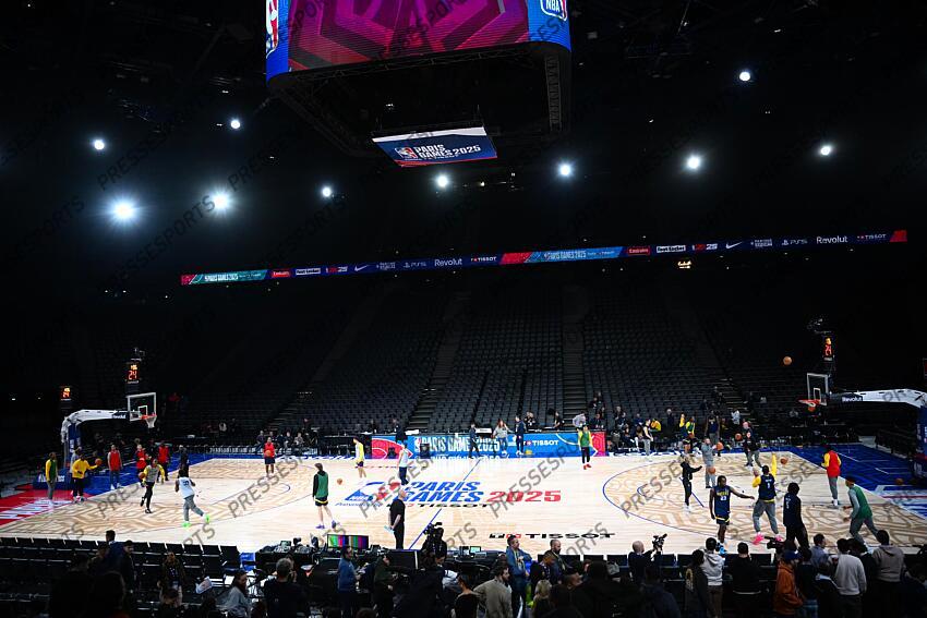 BASKET NBA PARIS GAMES 2025 MAGAZINE INDIANA PACERS
