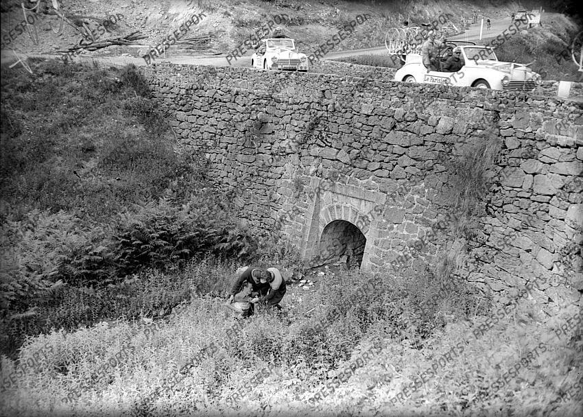 CYCLISME TOUR DE FRANCE 1955 1955 NARBONNE / AX LES THERMES