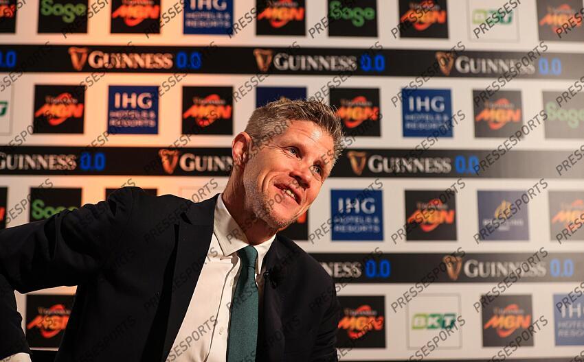 REPRO FREE PRESS RELEASE NO REPRODUCTION FEE EDITORIAL USE ONLY 2024 Guinness Six Nations Championship Launch, Rome, Italy 21/1/2025 Ireland head coach Simon Easterby at the launch of the 2025 Guinness Men’s Six Nations Championship at the Colosseum in Rome Mandatory Credit ©INPHO/Dan Sheridan PRESENTATION TOURNOI DES VI NATIONS 