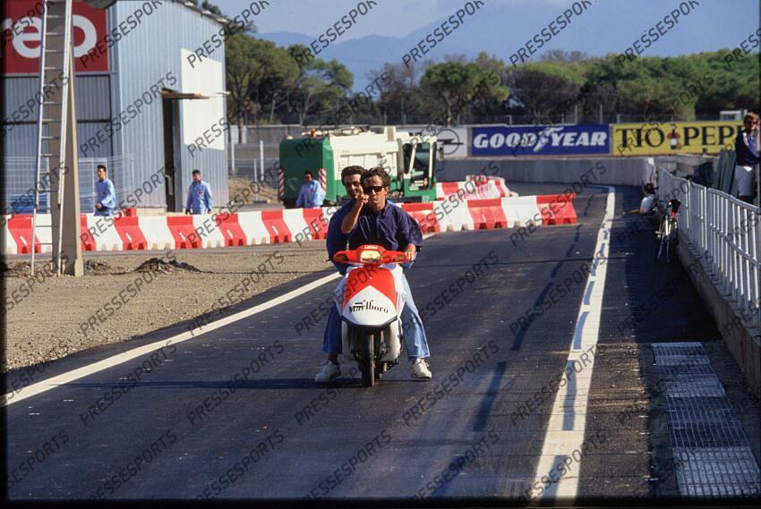 AUTOMOBILE F1 1991 ESSAIS GP D'ESPAGNE