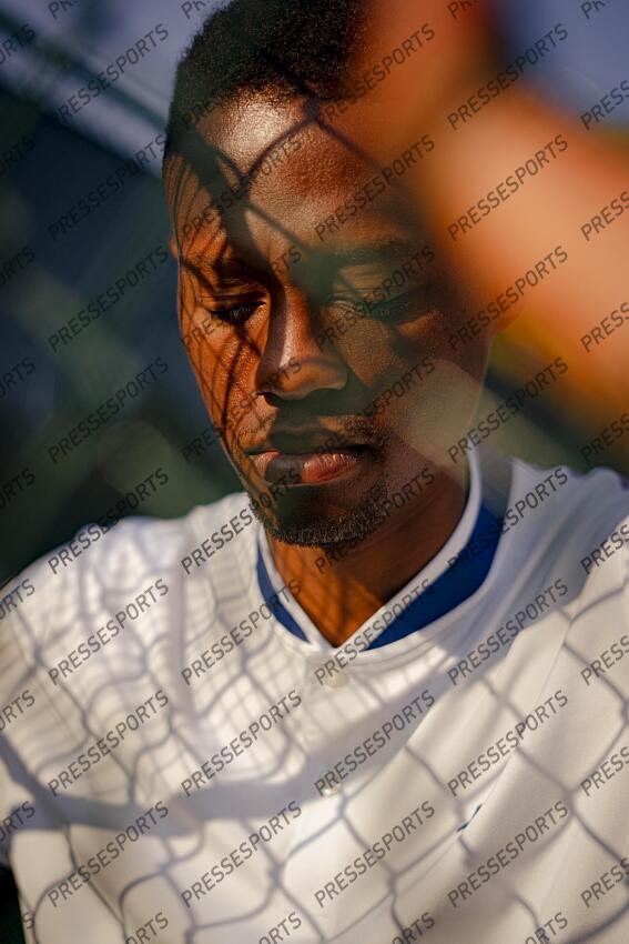 christopher eubanks MAGAZINE CHRISTOPHER EUBANKS - prise de vue pour la marque de raquette Tecnifibre 