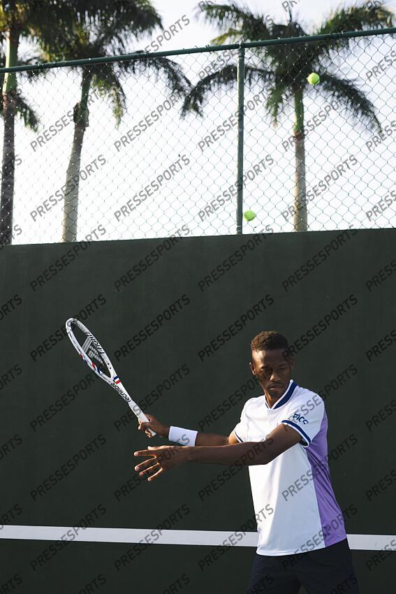christopher eubanks MAGAZINE CHRISTOPHER EUBANKS - prise de vue pour la marque de raquette Tecnifibre 