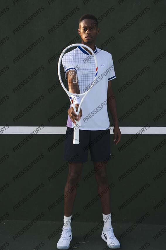christopher eubanks MAGAZINE CHRISTOPHER EUBANKS - prise de vue pour la marque de raquette Tecnifibre 