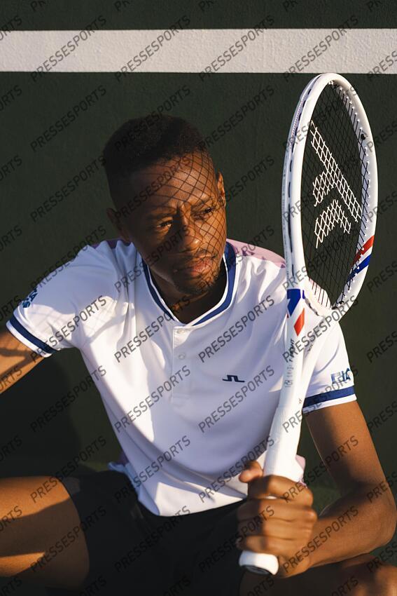 christopher eubanks MAGAZINE CHRISTOPHER EUBANKS - prise de vue pour la marque de raquette Tecnifibre 