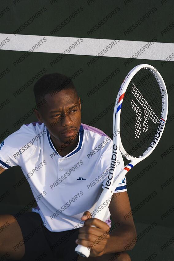 christopher eubanks MAGAZINE CHRISTOPHER EUBANKS - prise de vue pour la marque de raquette Tecnifibre 