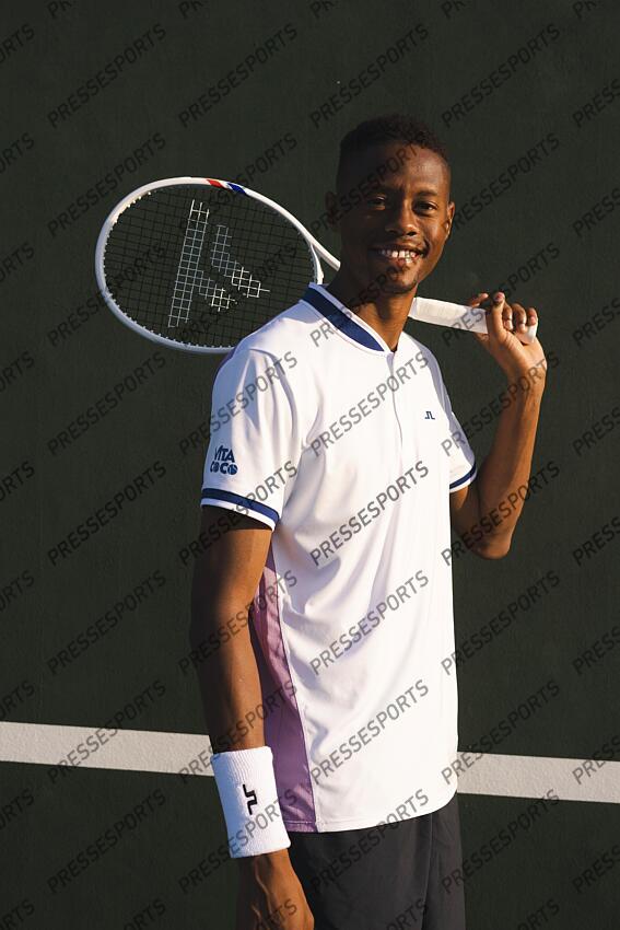 christopher eubanks MAGAZINE CHRISTOPHER EUBANKS - prise de vue pour la marque de raquette Tecnifibre 