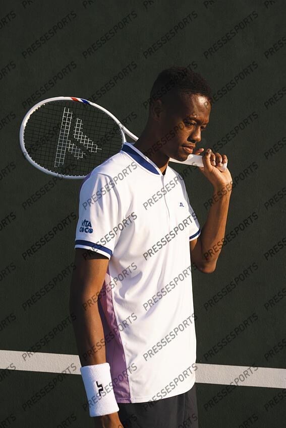 christopher eubanks MAGAZINE CHRISTOPHER EUBANKS - prise de vue pour la marque de raquette Tecnifibre 