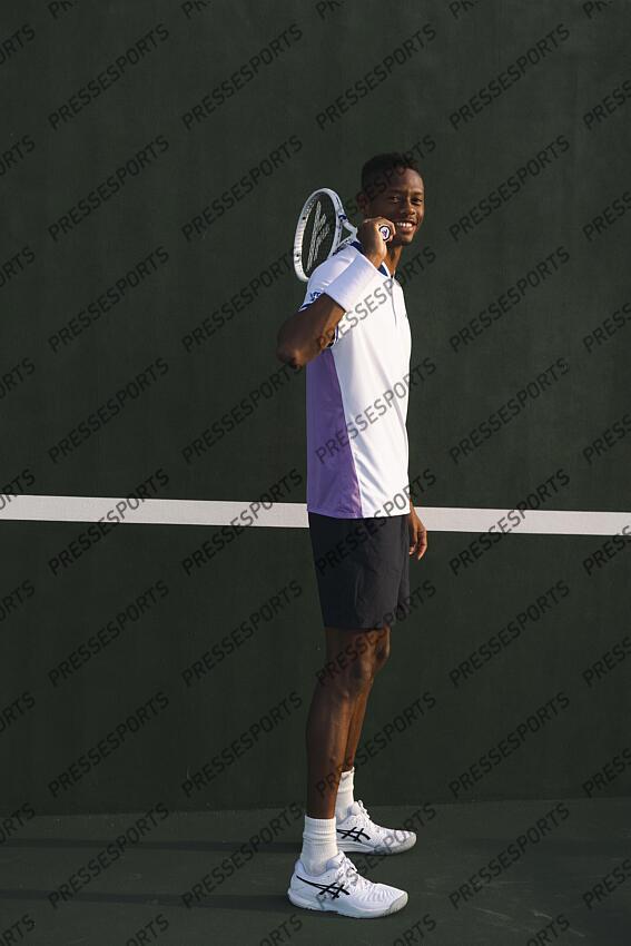 christopher eubanks MAGAZINE CHRISTOPHER EUBANKS - prise de vue pour la marque de raquette Tecnifibre 