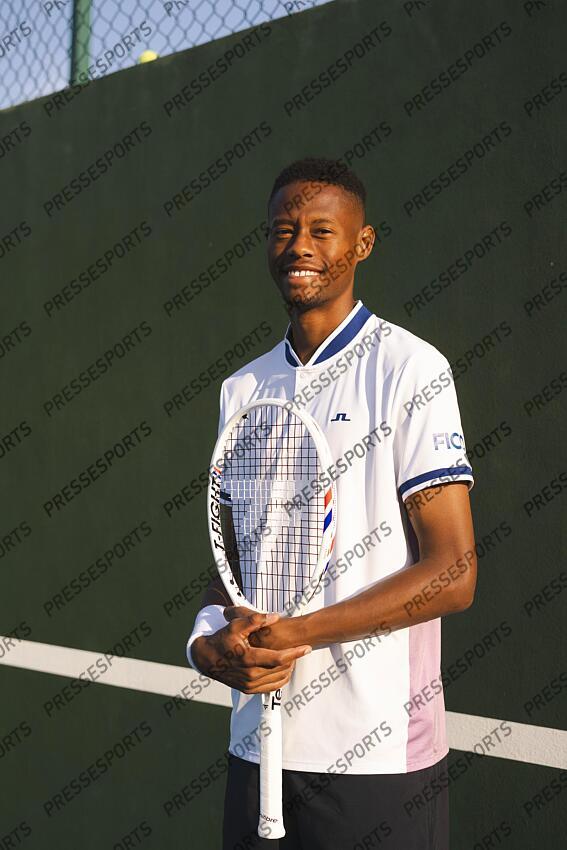 christopher eubanks MAGAZINE CHRISTOPHER EUBANKS - prise de vue pour la marque de raquette Tecnifibre 