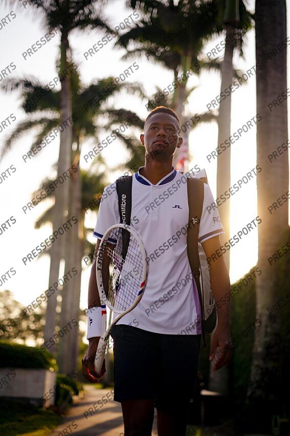 christopher eubanks MAGAZINE CHRISTOPHER EUBANKS - prise de vue pour la marque de raquette Tecnifibre 