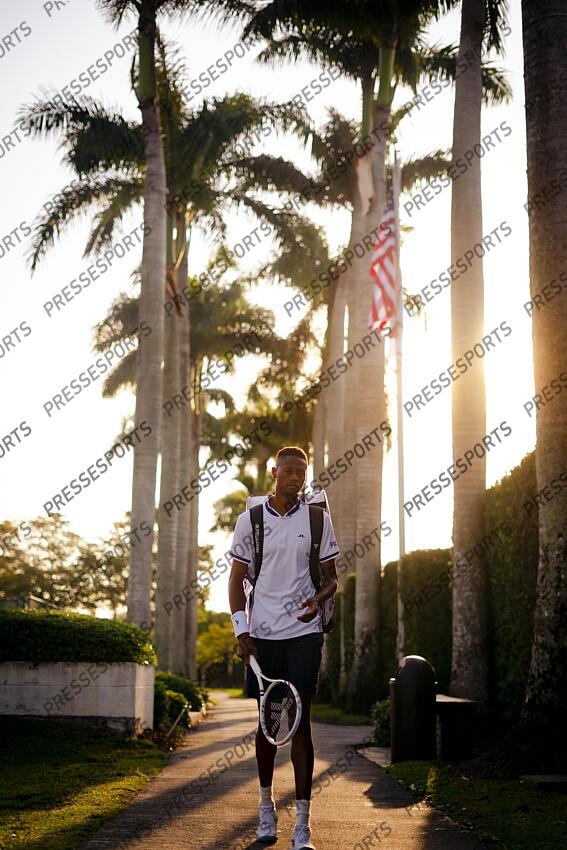 christopher eubanks MAGAZINE CHRISTOPHER EUBANKS - prise de vue pour la marque de raquette Tecnifibre 