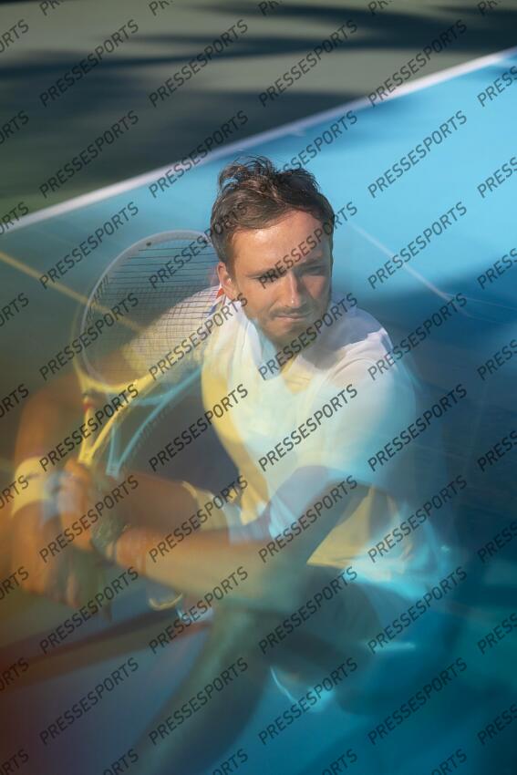Medvedev (Daniil) - (rus) prise de vue pour la marque de raquette Tecnifibre MAGAZINE DANIIL MEDVEDEV 
