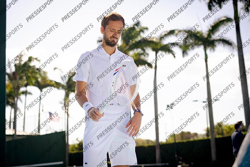 Medvedev (Daniil) - (rus) prise de vue pour la marque de raquette Tecnifibre MAGAZINE DANIIL MEDVEDEV 