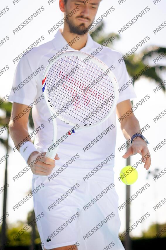 Medvedev (Daniil) - (rus) prise de vue pour la marque de raquette Tecnifibre MAGAZINE DANIIL MEDVEDEV 