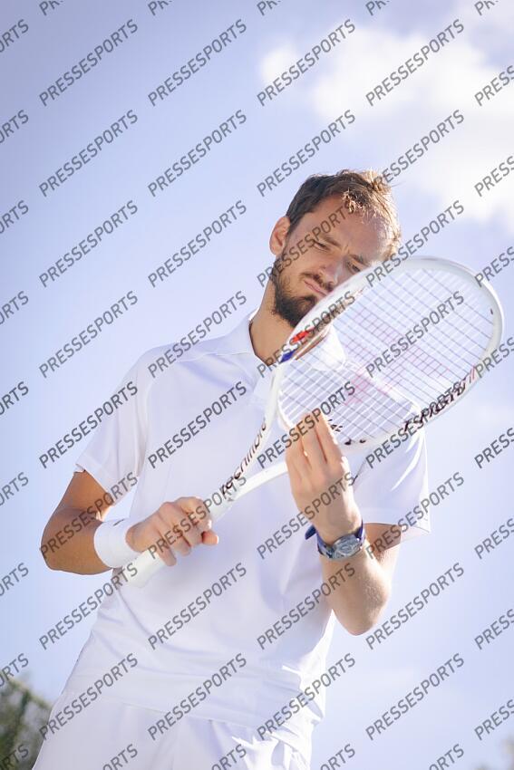 Medvedev (Daniil) - (rus) prise de vue pour la marque de raquette Tecnifibre MAGAZINE DANIIL MEDVEDEV 