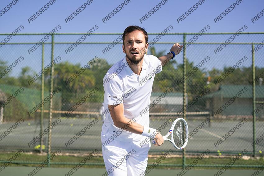 Medvedev (Daniil) - (rus) prise de vue pour la marque de raquette Tecnifibre MAGAZINE DANIIL MEDVEDEV 