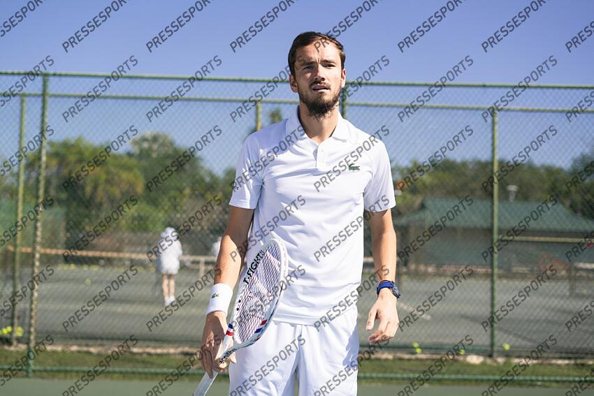 Medvedev (Daniil) - (rus) prise de vue pour la marque de raquette Tecnifibre MAGAZINE DANIIL MEDVEDEV 