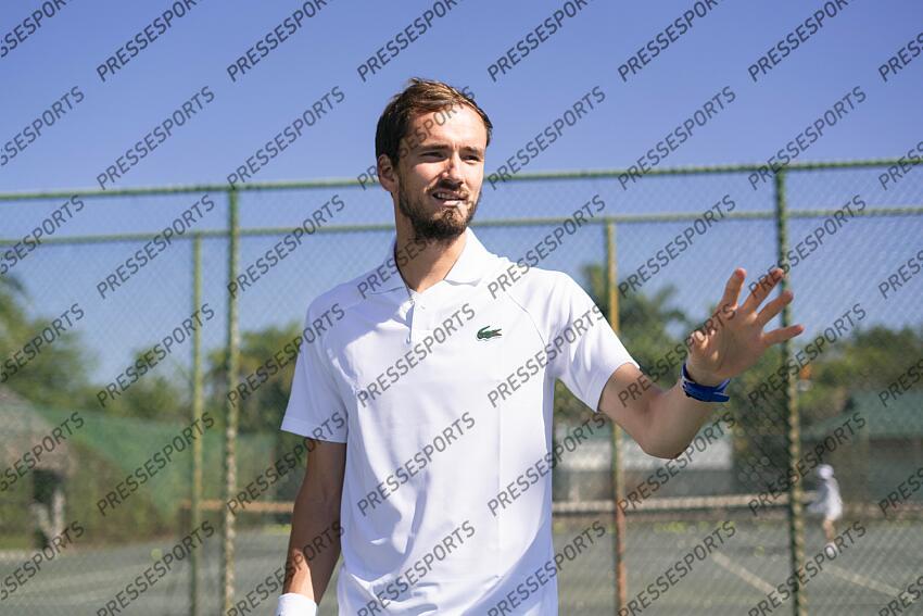 Medvedev (Daniil) - (rus) prise de vue pour la marque de raquette Tecnifibre MAGAZINE DANIIL MEDVEDEV 