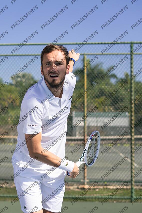 Medvedev (Daniil) - (rus) prise de vue pour la marque de raquette Tecnifibre MAGAZINE DANIIL MEDVEDEV 
