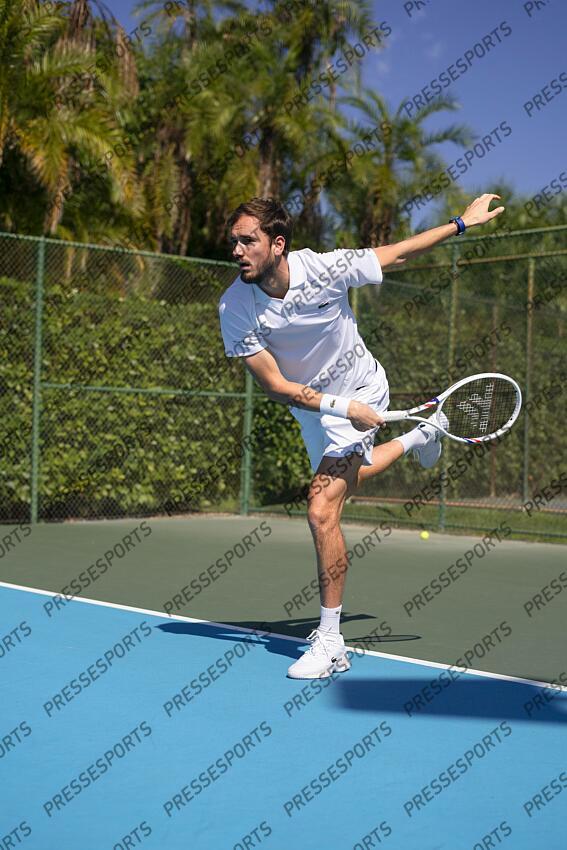 Medvedev (Daniil) - (rus) prise de vue pour la marque de raquette Tecnifibre MAGAZINE DANIIL MEDVEDEV 