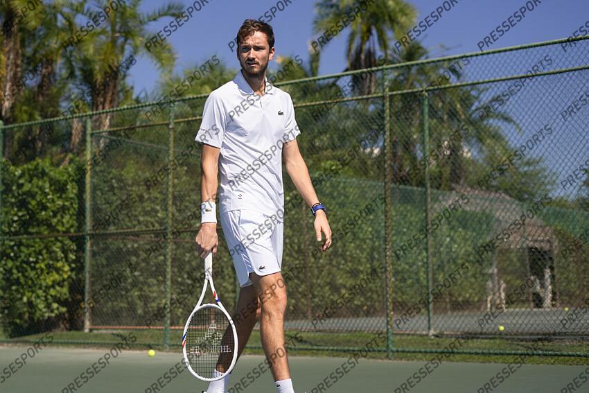 Medvedev (Daniil) - (rus) prise de vue pour la marque de raquette Tecnifibre MAGAZINE DANIIL MEDVEDEV 